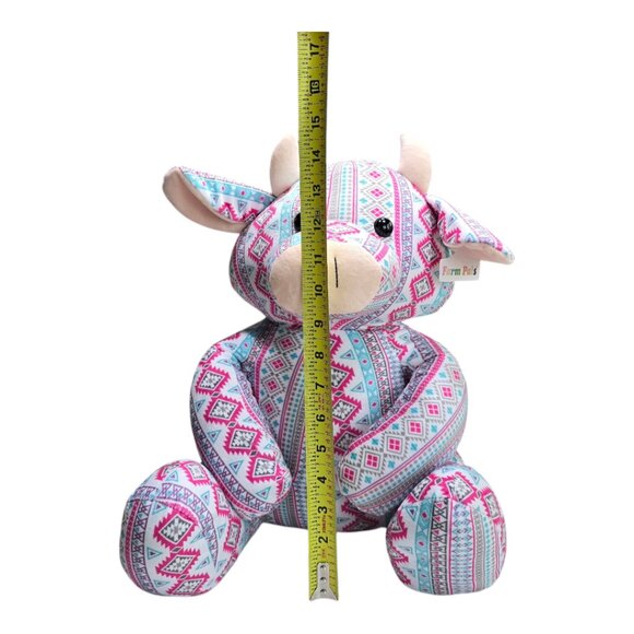 Kids Toys For All - Western Farm Pals Stuffed Plushies | Stuffed Farm Animals LG - Picture 6 of 8